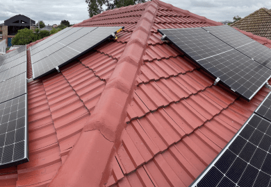 geelong solar power roof